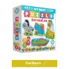 Özel Üretim Zeka Geliştirici Eğitici Çocuk El Göz Koordinasyonu My Best Puzzle Hayvanlar