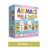 Özel Üretim Zeka Geliştirici Çocuk El Göz Koordinasyonu Animals Mix & Match Karıştır Eşleştir