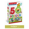 Özel Üretim Zeka Geliştirici Yabancı Dil Eğitici Çocuk İlk 50 Sözcük İngilizce Türkçe Kartlar