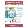 Özel Üretim Zeka Geliştirici Eğitici El Göz Koordinasyonu Matematik  İngilizce Alfabe Oyun Kartları