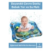 Dayanıklı Sızdırmaz Bebek Aktivite Oyuncağı BPA İçermez Emekleme Zamanı Yatak Minder Su Oyun Matı