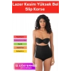 Özel Üretim İz Göstermeyen Kaymaz Sıkılaştırıcı Şekillendirici Lazer Kesim Yüksek Bel Slip Korse