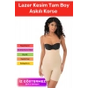 Özel Üretim İz Bırakmayan Kaymayan Toparlayıcı Sıkılaştırıcı Kadın Lazer Kesim Tam Boy Askılı Korse