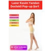 Özel Üretim Toparlayıcı Sıkılaştırıcı İz Göstermeyen Şekillendirici Yandan Destekli Pop-Up Şort