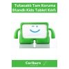 Özel Üretim Apple Samsung Uyumlu 8.7 Inç Yumuşak Dokulu Tutacaklı Tam Koruma Standlı Kids