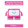 Özel Üretim Apple Samsung Uyumlu 8.7 Inç Yumuşak Dokulu Tutacaklı Tam Koruma Standlı Kids