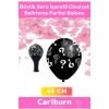 Siyah Büyük Soru İşaretli Cinsiyet Belirleme Partisi 45cm Balonu Kız Erkek Çocuk Baby Shower Süs