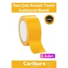 Süper Güçlü Su Geçirmez Sızdırmaz Sarı Renk Çok Amaçlı Tamir İzolasyon Bandı 48mm x 10m 5 Adet
