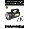 Premium 3 Modlu Beyaz Aydınlatma Işık 250 Metre Mesafeli 1200mAh Pil 900 Lümen Ultra Güçlü El Feneri