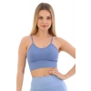 Özel Üretim Göğüs Toparlayıcı Sarkma Önleyen Spor Günlük İnce İp Askılı Pedli Fitilli Crop Büstiyer