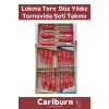Premium Dayanıklı Ev İş Tamirat Tadilat Vida Lokma Torx Düz Yıldız Tornavida Seti Takımı