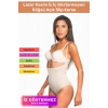 Özel Üretim Lazer Kesim İz Göstermeyen Kaymaz Toparlayıcı Vücut Şekillendirici Göğsü Açık Slip Korse
