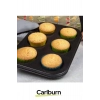Premium Yüksek Isıya Dayanıklı Uzun Ömürlü Yapışmaz Yıkanabilir 6 Gözlü Muffin Cupcake Kalıbı
