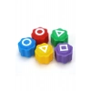 Özel Üretim Kumlu Renkli Beş Taş Gonggi Kalamar Squid Game 5 Taş Oyunu
