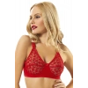 Özel Seri Sıkılaştırıcı Şekillendirici Göğüs Kaldırıcı Fantezi Kırmızı Dantelli Toparlayıcı Sütyen
