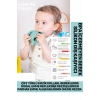 Bpa İçermeyen Yumuşak Diş Çıkarma Dönemi Kaşıma Karşıtı Eğlenceli Güvenli Bebek Silikon Diş Kaşıyıcı
