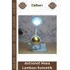 #Kalemlik Çocuk Odası Çalışma Masası Aydınlatma Düzen Kalemlik Astronot Masa Lambası Kalemlik