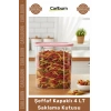 #SaklamaKabı Mutfak Düzeni Gıda Saklama Kuru Gıda Şeffaf Kapaklı Dayanıklı 4 LT Erzak Saklama Kabı