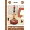 #Ud Ahşap Görünümlü Dekoratif Zanaat Dönen Mekanizmalı Estetik Deneyim Ud Hareketli Müzik Kutusu