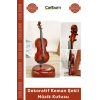 #Keman Ahşap Görünüm Melodisi Klasik Sanat Dekoratif Hediyelik Hareketli Keman Şekli Müzik Kutusu