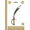 #Hediye Kostüm Parti Oyuncak Parlak Metal Görünümlü Eskitme Kabzalı Plastik Korsan Kılıcı - 45 cm