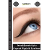 #Eyeliner Yoğun Siyah Pigment Gün Boyu Etkili Kalıcı İnce Esnek Uçlu Yaprak Figürlü Eyeliner