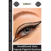 #Eyeliner Yoğun Siyah Pigment Gün Boyu Etkili Kalıcı İnce Esnek Uçlu Yaprak Figürlü Eyeliner