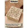 #sabun %100 Doğal Güzel Kokulu El Yüz Saç Cilt Vücut Orijinal Biberiye Sabunu 120g - 10 Adet