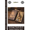 #DivitSeti Kaligrafi Mürekkepli Nostaljik Antika Tasarım Vintage Tüylü Divit Kalem Hediye Seti