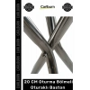 #Baston Dayanıklı Ergonomik Katlanabilir Hafif Kaymaz Taban 20 CM Oturma Bölmeli Oturaklı Baston