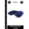 Özel Üretim Ergonomik Konforlu Boyunluk Uçak Otobüs Otomobil Pratik Yumuşak Şişme Seyahat Yastığı