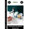 Özel Üretim Silikon Pratik Banyo Mutfak Lavabo Süngerlik Sabun Kutusu Vantuzlu Su Giderli Sabunluk