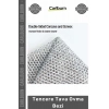 Özel Üretim Naylon Çizmez Alüminyum Rengi 20x20 Cm Çok Amaçlı Mutfak Bulaşık Tencere Tava Ovma Bezi
