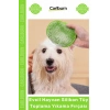 #PetshopKedi Köpek Masaj Etkili Tüy Alıcı Tarak Evcil Hayvan Silikon Tüy Toplama Yıkama Fırçası
