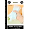 Özel Üretim Sızdırmaz Seyahat Tipi Kozmetik 3 Adet 100ml Krem Şampuan Kabı Tekrar Kullanılabilir Set