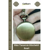 #RetroSaat Nostaljik Eskitme Metal şiye Özel Hediyelik Retro Aksesuar Düz Tasarım Köstekli Saat