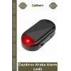 #Alarm Güneş Enerjili Solar Sahte Güvenlik Uyarı Kırmızı Flaşör Işık Caydırıcı Araba Alarm Ledli
