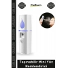 Özel Üretim Nano Sis Teknolojisi USB Şarjlı 20ml Hazneli Kompakt Taşınabilir Mini Yüz Nemlendirici