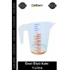 #ÖlçüKabı Sağlığa Dost Plastik Dayanıklı 1 Litre Hassas Çoklu Ölçüm Pratik Özel Ölçü Kabı