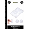 #Bone Su Geçirmez Polietilen Dayanıklı Şeffaf Esnek Yapı Hijyenik Günlük Koruyucu 100lü Kulak Bonesi