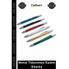 #Tükenmezkalem Lüks Promosyonluk Kurumsal Şık Hediyelik Kaliteli 1006 Metal Tükenmez Kalem Gümüş