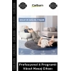 Özel Üretim Ayak Bacak Isı Terapili Ergonomik Kumandalı Profesyonel 6 Programlı Vücut Masaj Cihazı