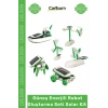 Özel Üretim Eğitici STEM Robotik Hobi Solar Güneş Enerjili Robot Oluşturma Seti Solar Kit 6 in 1
