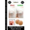 Özel Üretim Şeffaf Yapışkanlı Pad Gizleyici Kapatıcı Dekolte Bikini Göğüs Ucu Silikonu Nipple Silicone