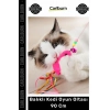 Özel Üretim Dayanıklı İnteraktif Eğitici Hareketli Avcı Kedi Oyuncağı Balıklı Kedi Oyun Oltası 90 Cm