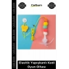 #Petshop Çanlı İnteraktif Hareketli Vantuzlu Zıplayan Egzersiz Elastik Yapışkanlı Kedi Oyun Oltası