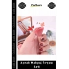 #Makyaj 5 Parça Profesyonel Taşınabilir Yumuşak Fiber Kıl ABS Kasa Aynalı Makyaj Fırçası Seti