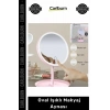 #Ayna Estetik Lüks LED Dokunmatik Ayarlanabilir Kaliteli Şık Dekoratif Modern Oval Işıklı Makyaj Aynası