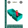 #Hediye 3D Baskılı Butona Basınca Otomatik Açılan Komik Şaka Nah El Hareket Hediyesi - Yeşil