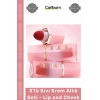 #MakyajSeti Premium Sıvı Krem Allık Dudak Yanak Lip and Cheek Suya Dayanıklı Makyaj 3lü Set